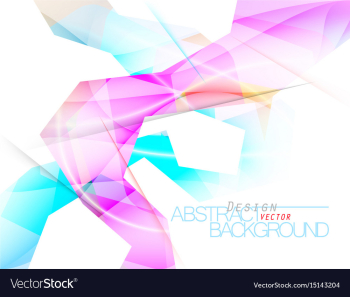 Abstract colors geometry vector image Abstract colors geometry vector image