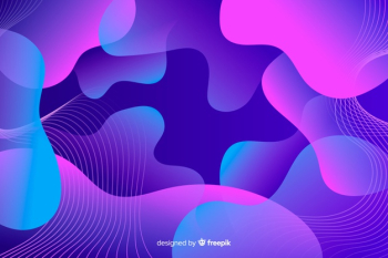 Abstract composition of violet gradient liquid shapes background Free Vector Abstract composition of violet gradient liquid shapes background Free Vector