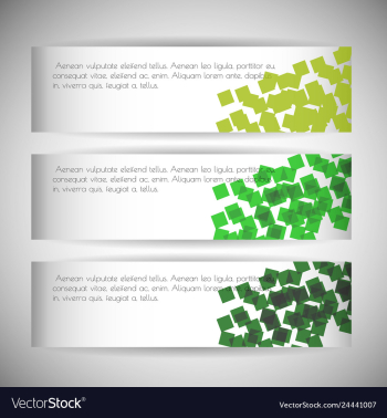 Abstract corporate business banner template vector image Abstract corporate business banner template vector image