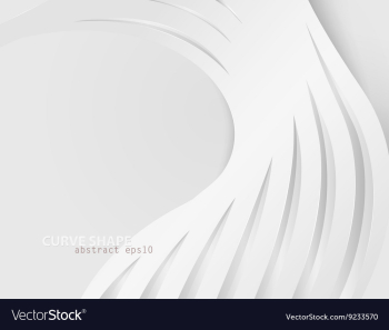Abstract curve shape vector image Abstract curve shape vector image