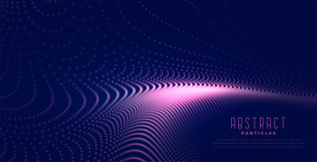 Abstract digital particles wave light background Free Vector Abstract digital particles wave light background Free Vector
