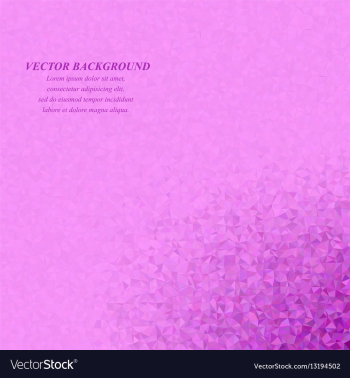 Abstract digital triangle background vector image Abstract digital triangle background vector image
