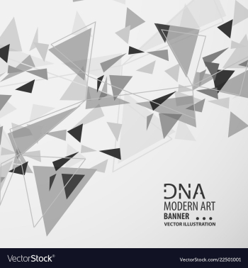 Abstract dna strand symbol isolated on white vector image