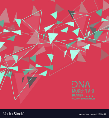 Abstract dna strand symbol isolated on white vector image