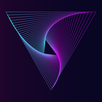 Abstract dynamic pattern wallpaper