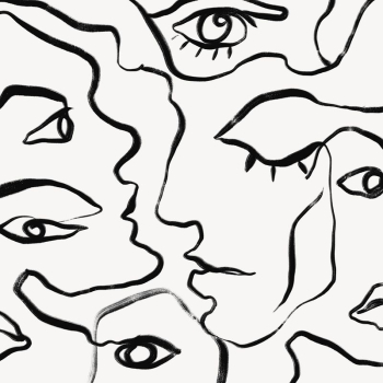 Abstract face background, black and | Free Photo - rawpixel Abstract face background, black and | Free Photo - rawpixel