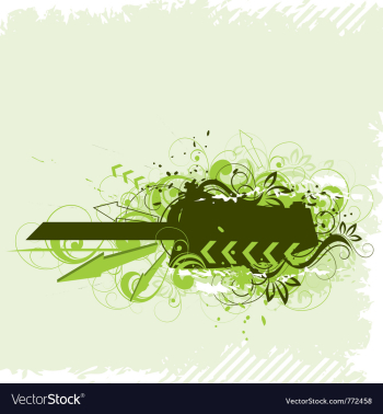 Abstract floral background vector image Abstract floral background vector image