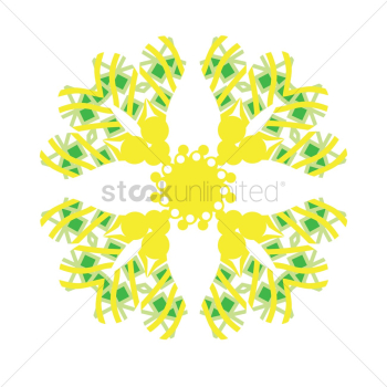 Abstract floral design Abstract floral design