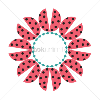 Abstract floral design Abstract floral design