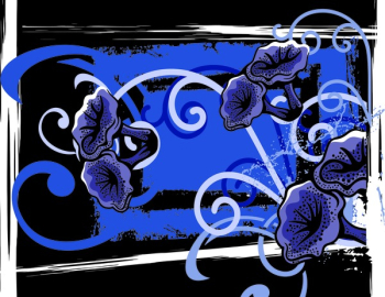 Abstract floral grunge background. Abstract floral grunge background.