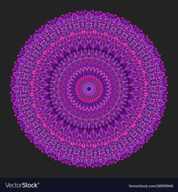Abstract floral mandala design - graphic element vector image Abstract floral mandala design - graphic element vector image