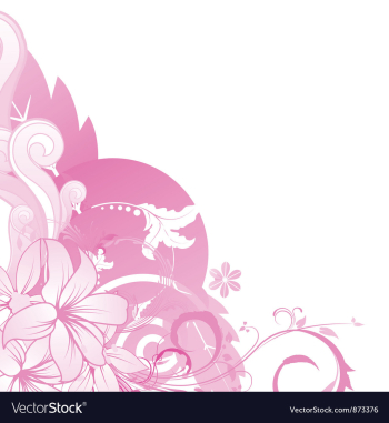 Abstract floral vector image Abstract floral vector image