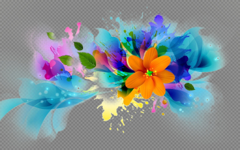 Abstract Flower PNG Background Image | PNG Arts