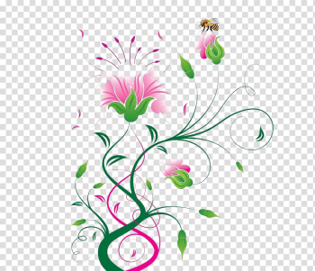 Abstract Flower PNG High-Quality Image