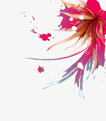 Abstract Flowers, Abstract, Paint, Splash PNG and Vector for Free ...