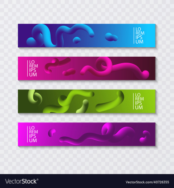 abstract fluid shapes banner softly liquid shape abstract fluid shapes banner softly liquid shape
