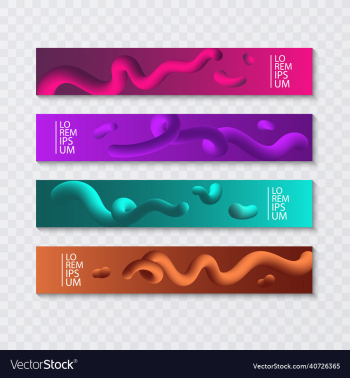 abstract fluid shapes banner softly liquid shape abstract fluid shapes banner softly liquid shape