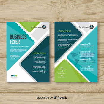 Abstract flyer template