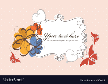 Abstract frame vector image Abstract frame vector image
