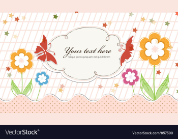 Abstract frame vector image Abstract frame vector image