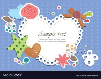 Abstract frame vector image Abstract frame vector image