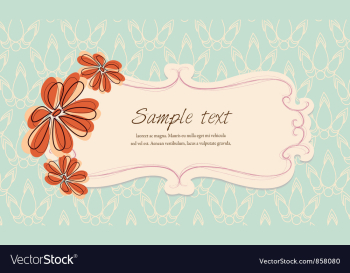 Abstract frame vector image Abstract frame vector image