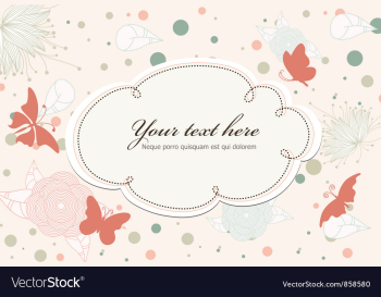 Abstract frame vector image Abstract frame vector image