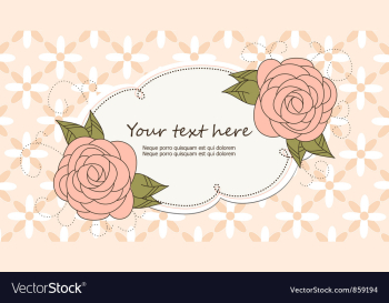 Abstract frame vector image Abstract frame vector image