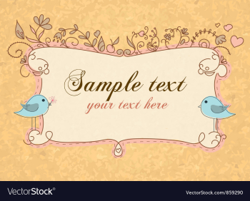 Abstract frame vector image Abstract frame vector image