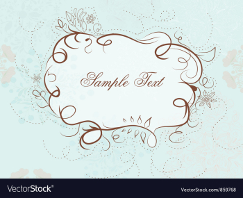 Abstract frame vector image Abstract frame vector image
