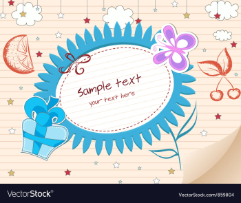 Abstract frame vector image Abstract frame vector image