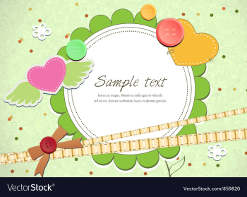 Abstract frame vector image Abstract frame vector image