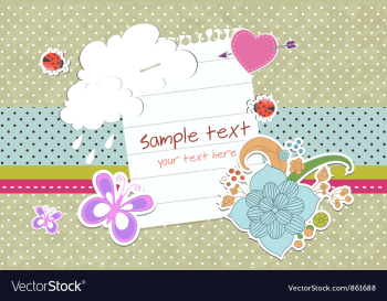 Abstract frame vector image Abstract frame vector image