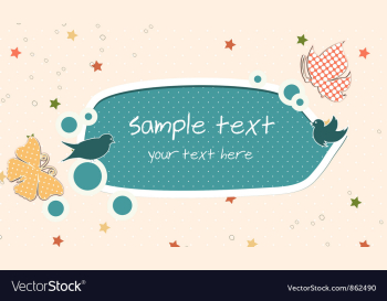 Abstract frame vector image Abstract frame vector image