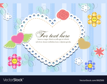 Abstract frame vector image Abstract frame vector image