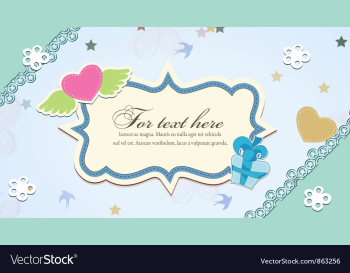 Abstract frame vector image Abstract frame vector image