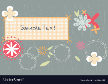 Abstract frame vector image Abstract frame vector image
