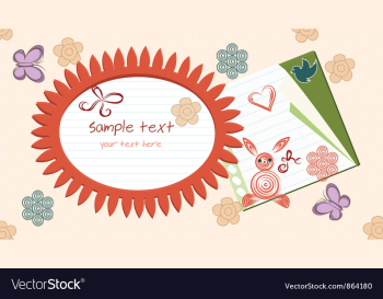 Abstract frame vector image Abstract frame vector image