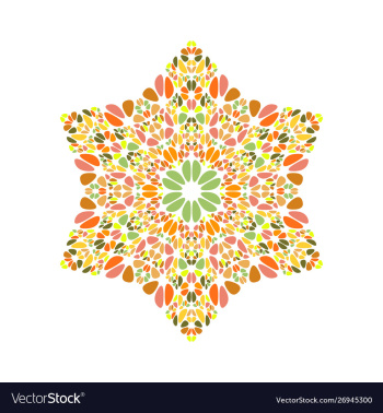Abstract geometrical isolated gravel star symbol vector image Abstract geometrical isolated gravel star symbol vector image