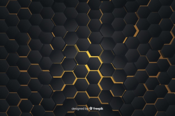 Abstract geometrical pattern with yellow lights Free Vector Abstract geometrical pattern with yellow lights Free Vector