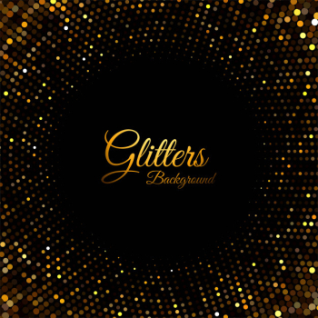 Abstract golden glitter particles Free Vector Abstract golden glitter particles Free Vector