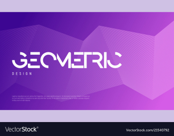 Abstract gradient geometric design colorful vector image Abstract gradient geometric design colorful vector image