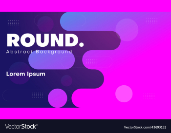 abstract gradient rounded shapes background