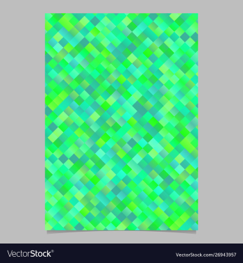 Abstract gradient trendy diagonal square pattern vector image