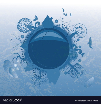 Abstract grunge background vector image Abstract grunge background vector image