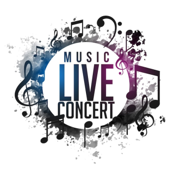 Abstract grunge live music poster Abstract grunge live music poster