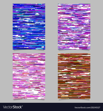 Abstract horizontal rounded stripe design vector image Abstract horizontal rounded stripe design vector image