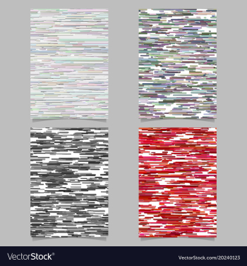 Abstract horizontal stripe background flyer vector image Abstract horizontal stripe background flyer vector image