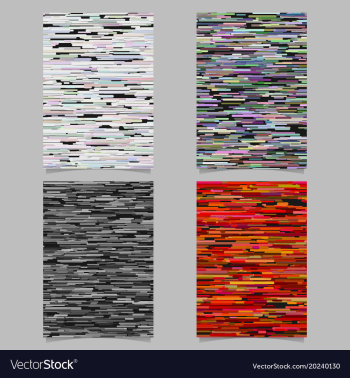 Abstract horizontal stripe design background vector image Abstract horizontal stripe design background vector image