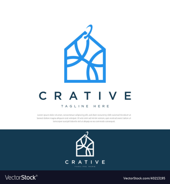 abstract house price tag logo icon designlogo abstract house price tag logo icon designlogo